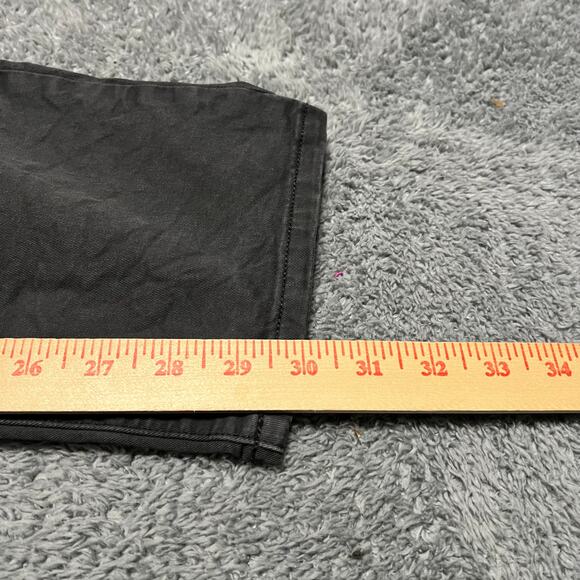 Flint & Tinder Pants Mens 33x30 Stretch Cotton Slim Fit Gray Khaki Jeans - Picture 9 of 10